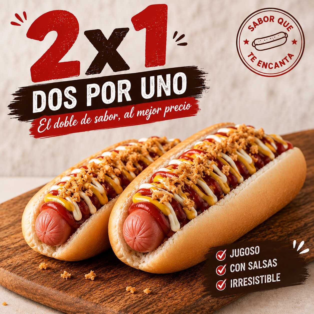 Hot Dogs 2x1