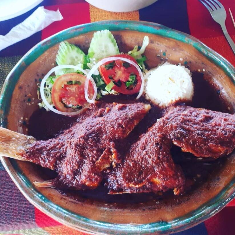 Mojarra Enchipotlada