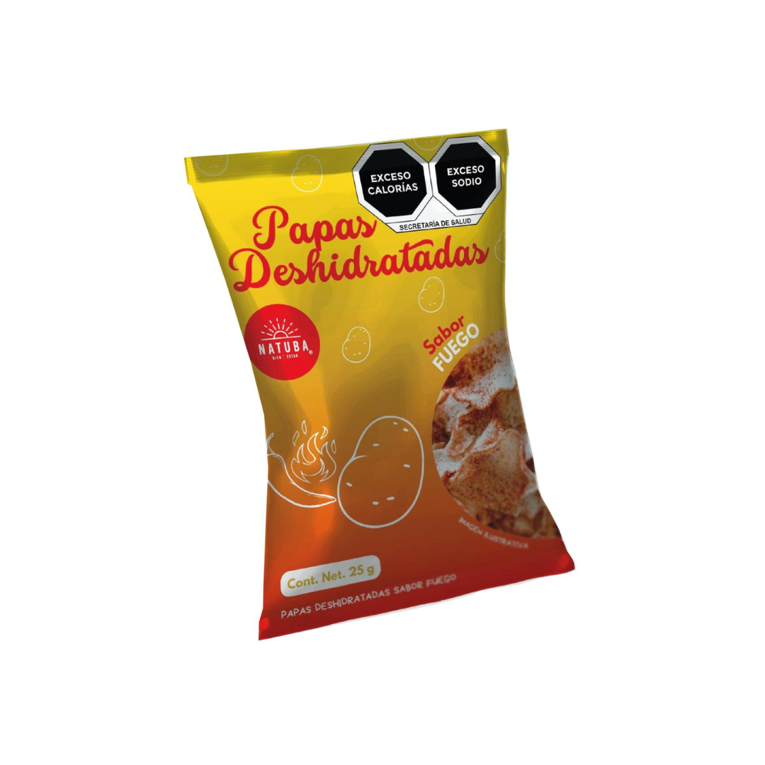 Papas Deshidratadas Fuego