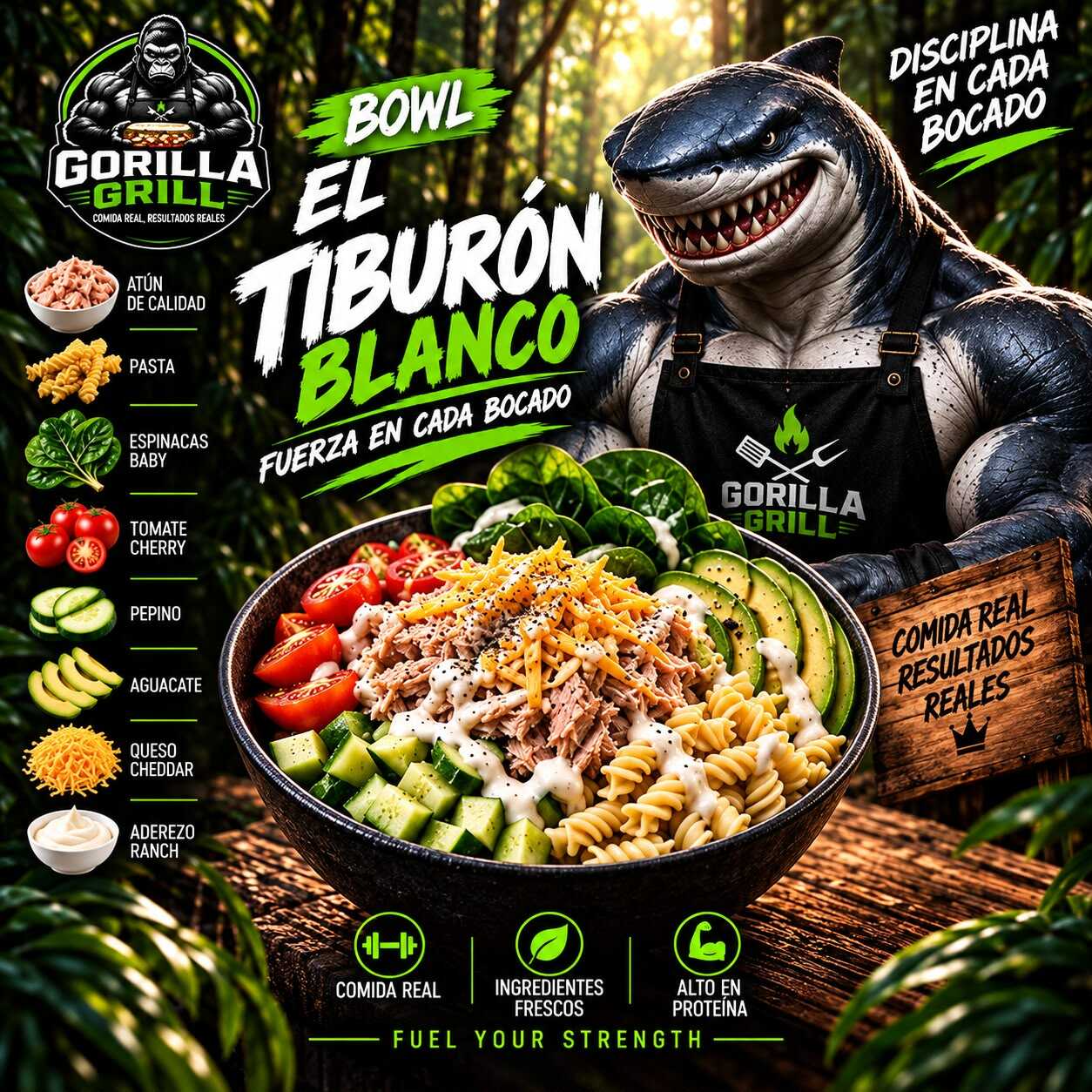 Bowl Tiburón Blanco