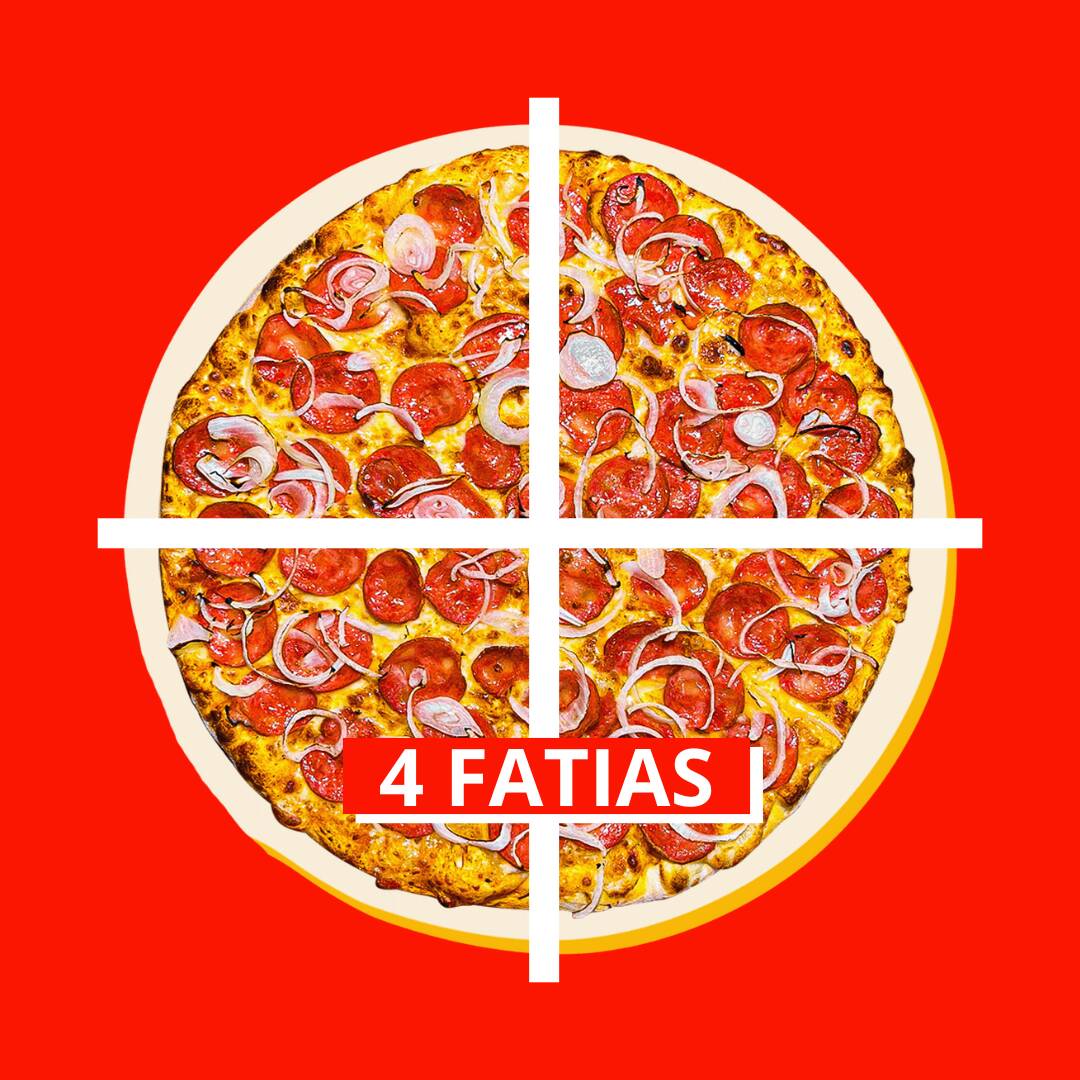 4 fatias (25 cm)