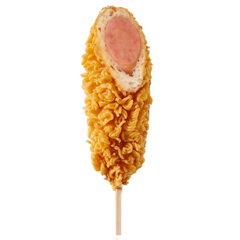 Corndog Hotdog más Tp. Ramen