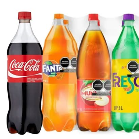 COCA-COLA Soda de 2 Lts.
