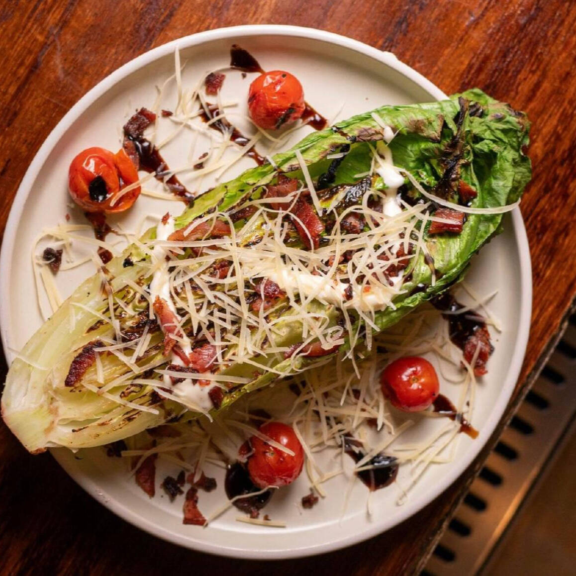 Lechuga a las Brasas