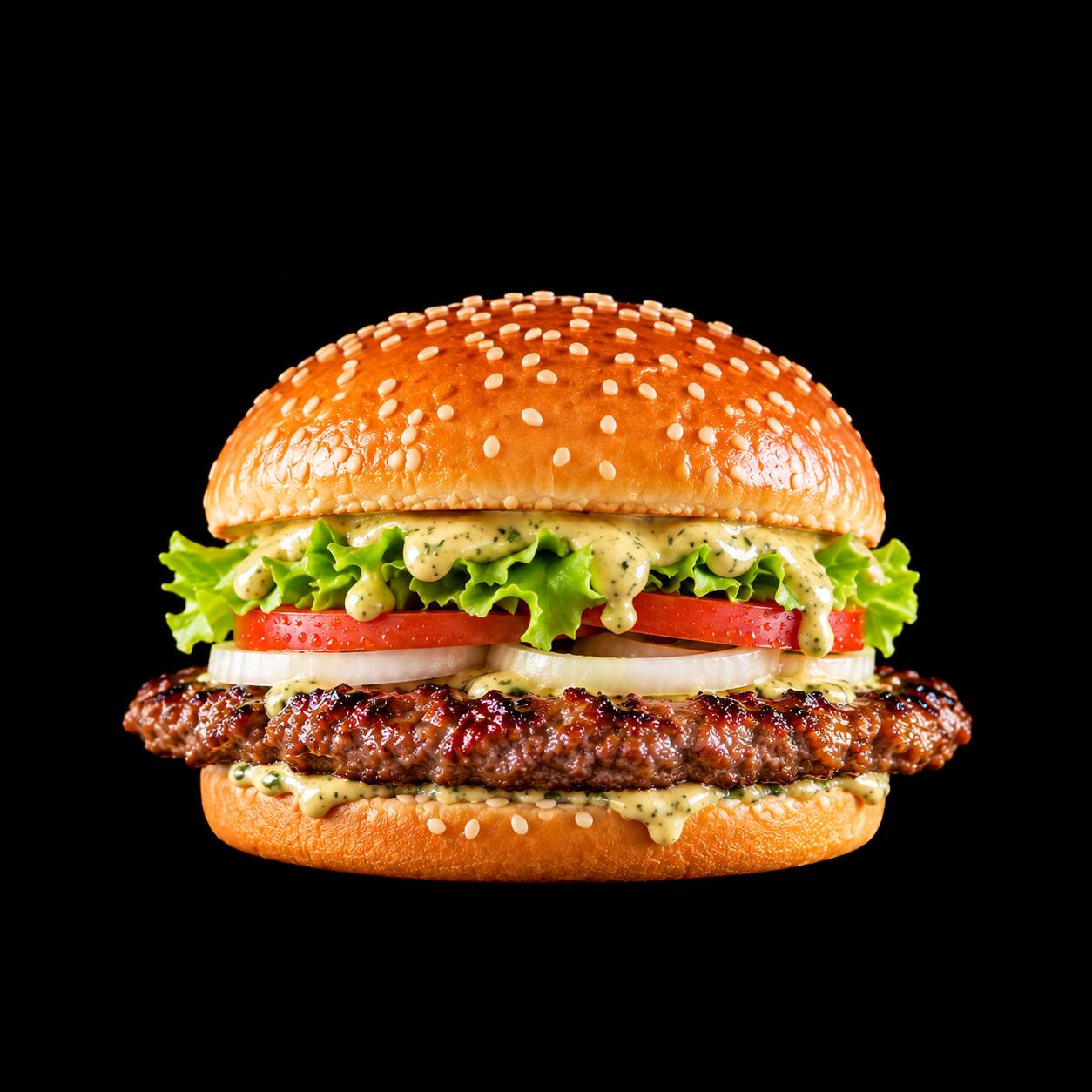 K' Clásica | Hamburguesa de Res