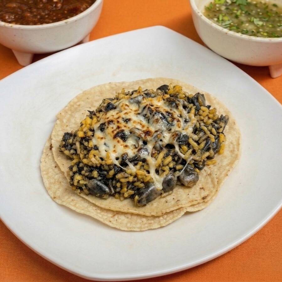 Huitlacoche Con Queso