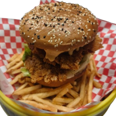 Hamburguesa de Katsu Pollo