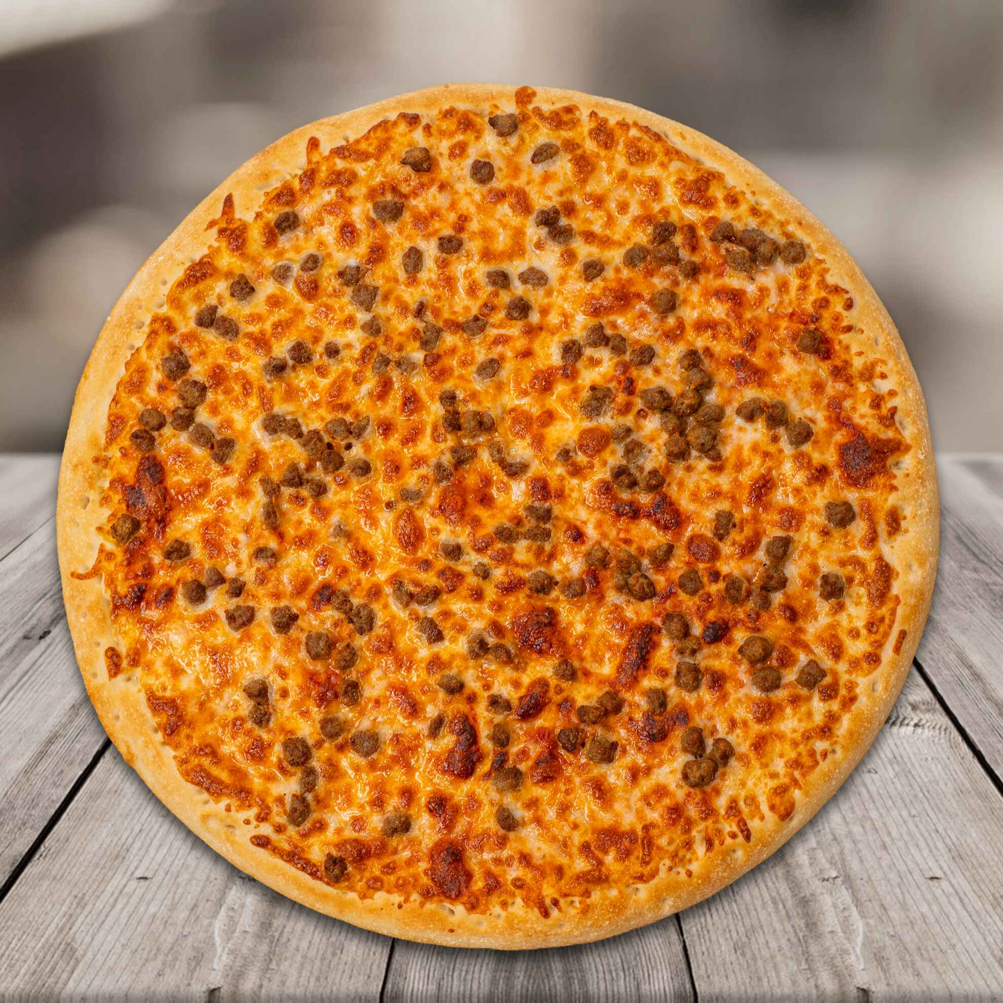 Pizza de Salchicha