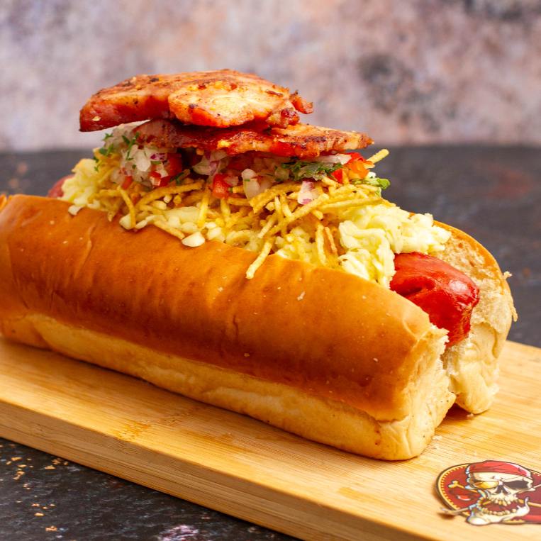 Perro Costilludo con Salchicha