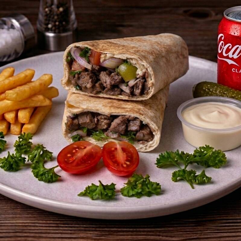 Combo Mustawarma Shawarma de Carne