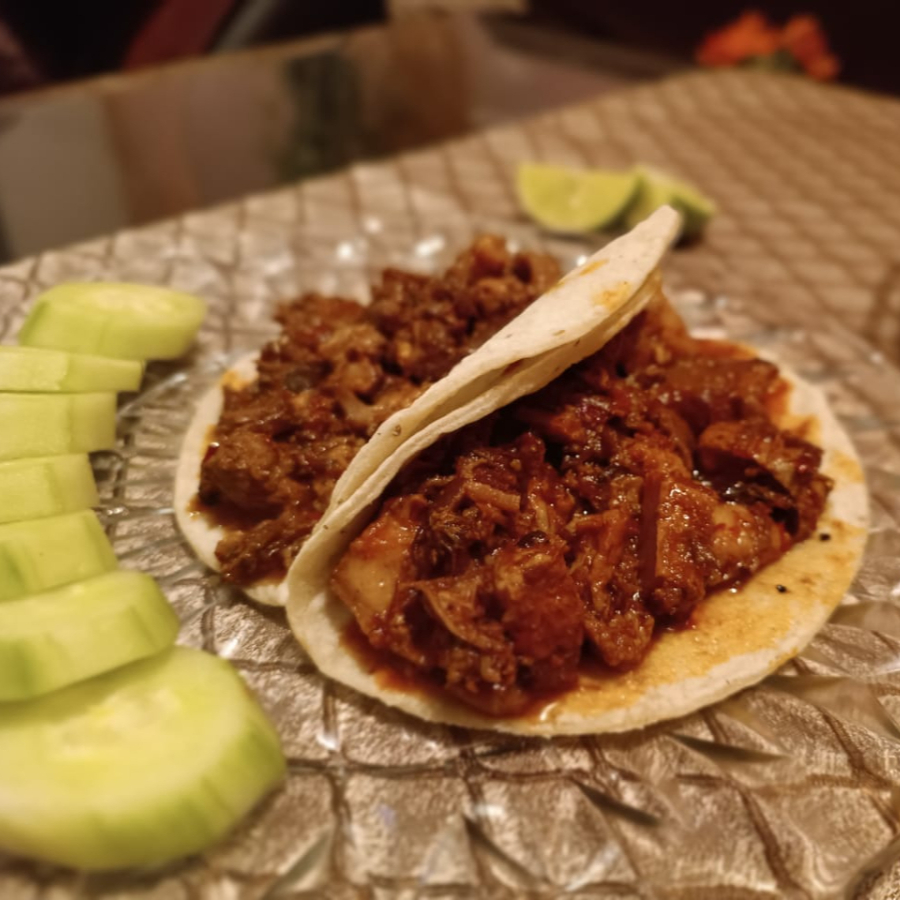 Taco de Chicharrón Natural