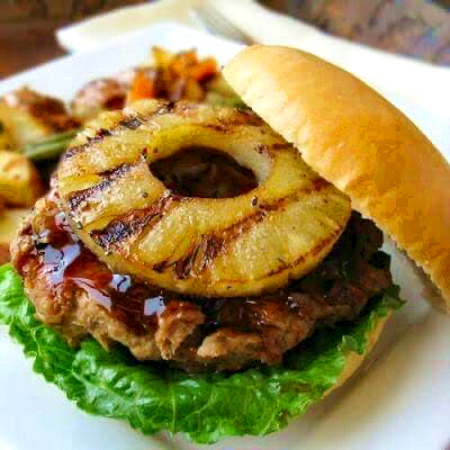 Hamburguesa Huawaiana