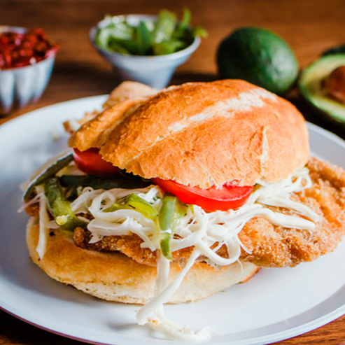 Torta con Milanesa