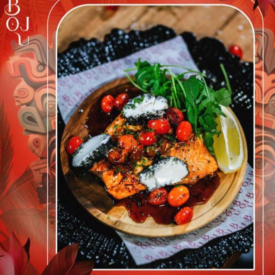 SALMON GLASEADO