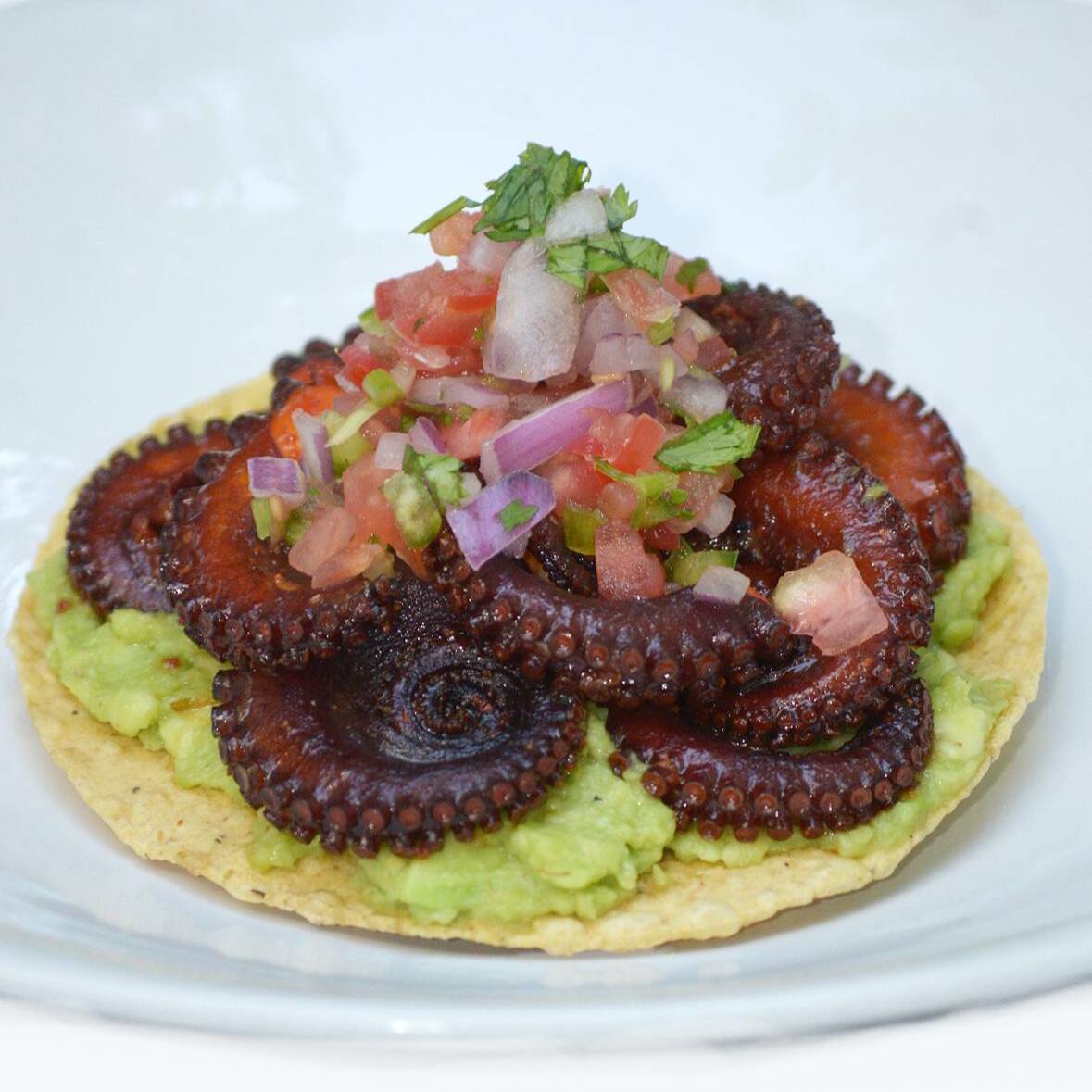 Tostadas de Pulpo