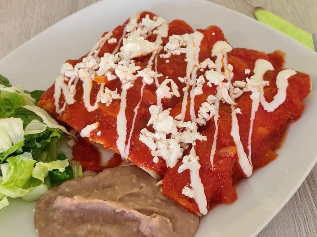 Enfrijoladas