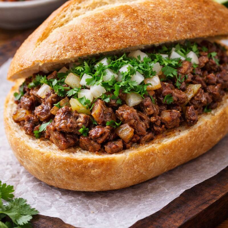 Torta: Bistec de Res