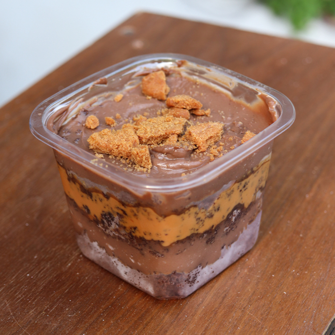 Lotus Cake Jar
