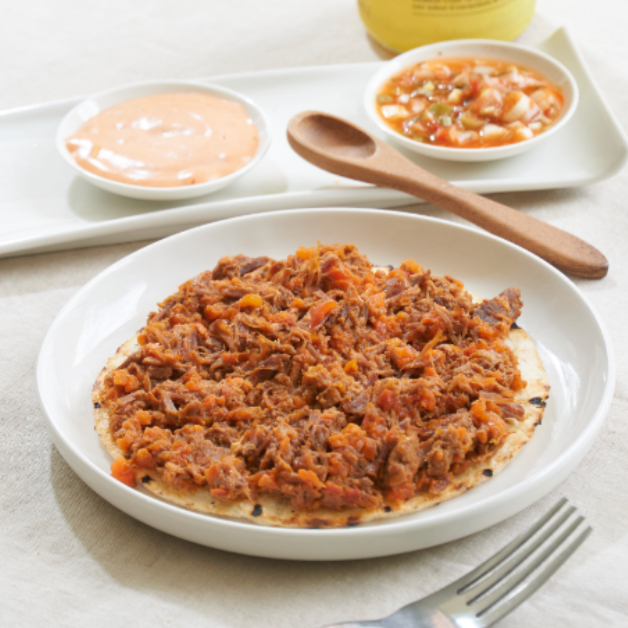 Arepa de Carne Desmechada