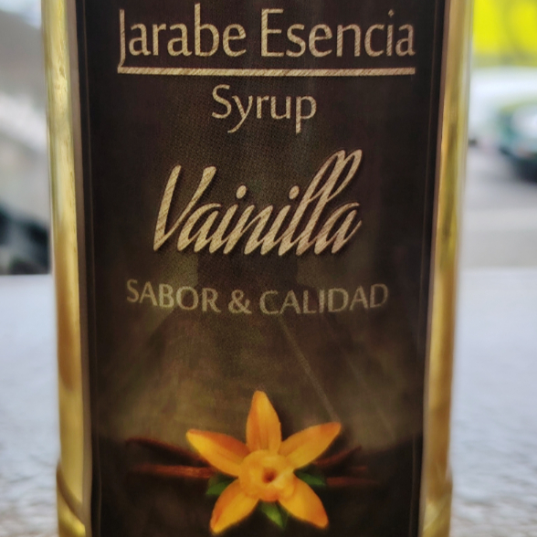 Jarabe de Vainilla para Café