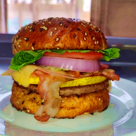 Hamburguesa Hawaiana ✌️✌️