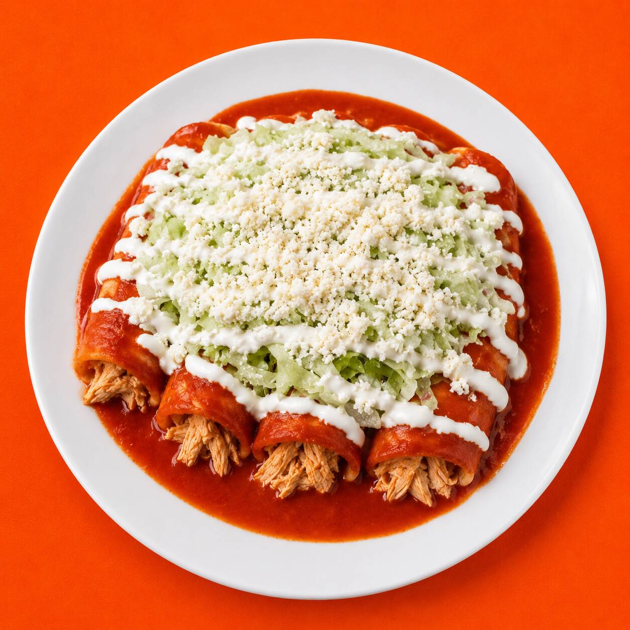 Enchiladas Rojas