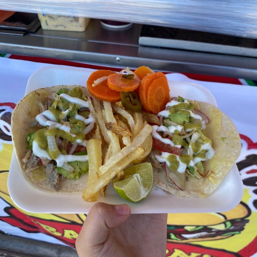 TACOS DE PIERNA