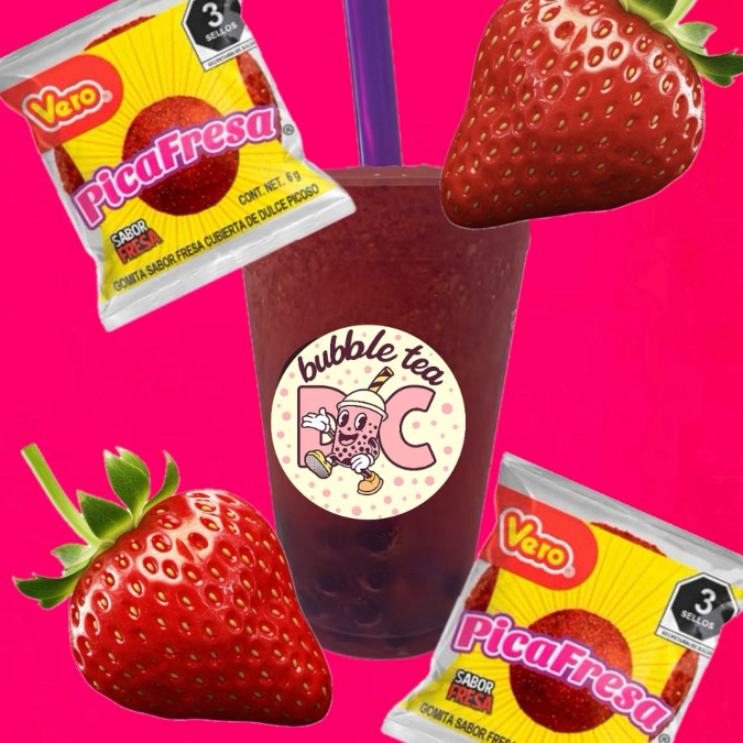Bubble Tea Pica Fresa