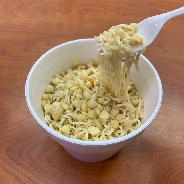Maruchan con Elote