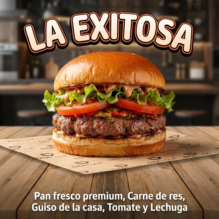 Hamburguesa Callejera La Exitosa
