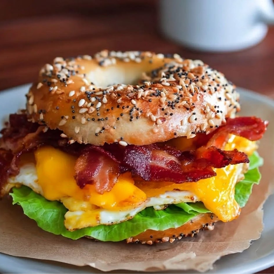 Classic Bacon Egg Bagel