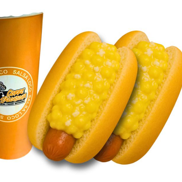 Combo Hot Dog Elote con Queso