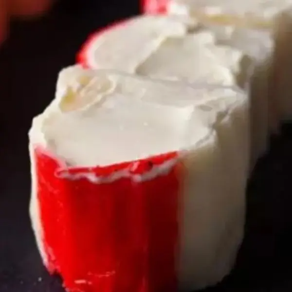Kani recheado com cream cheese
