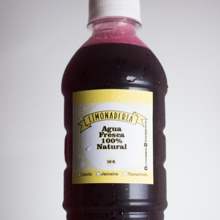 agua de Jamaica natural 500 ml
