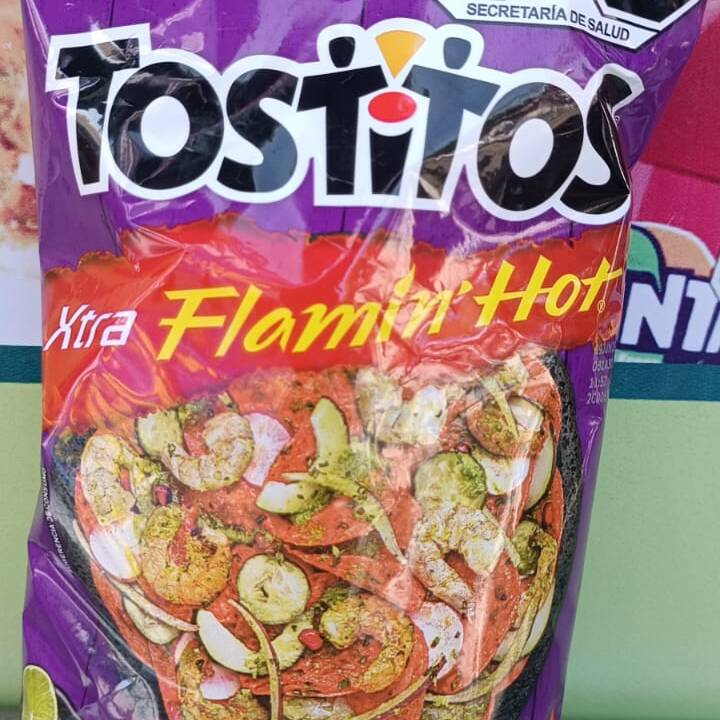 TOSTITOS XTRA FLAMIN HOT