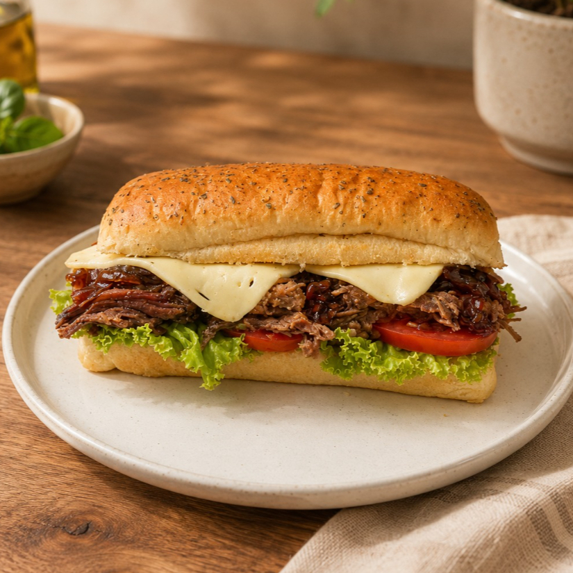 Combo Sándwich de Carne + Coca Cola