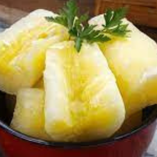 Porción de Yuca Sancochada