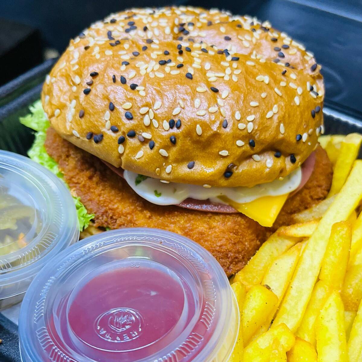 Hamburguesa de Pollo