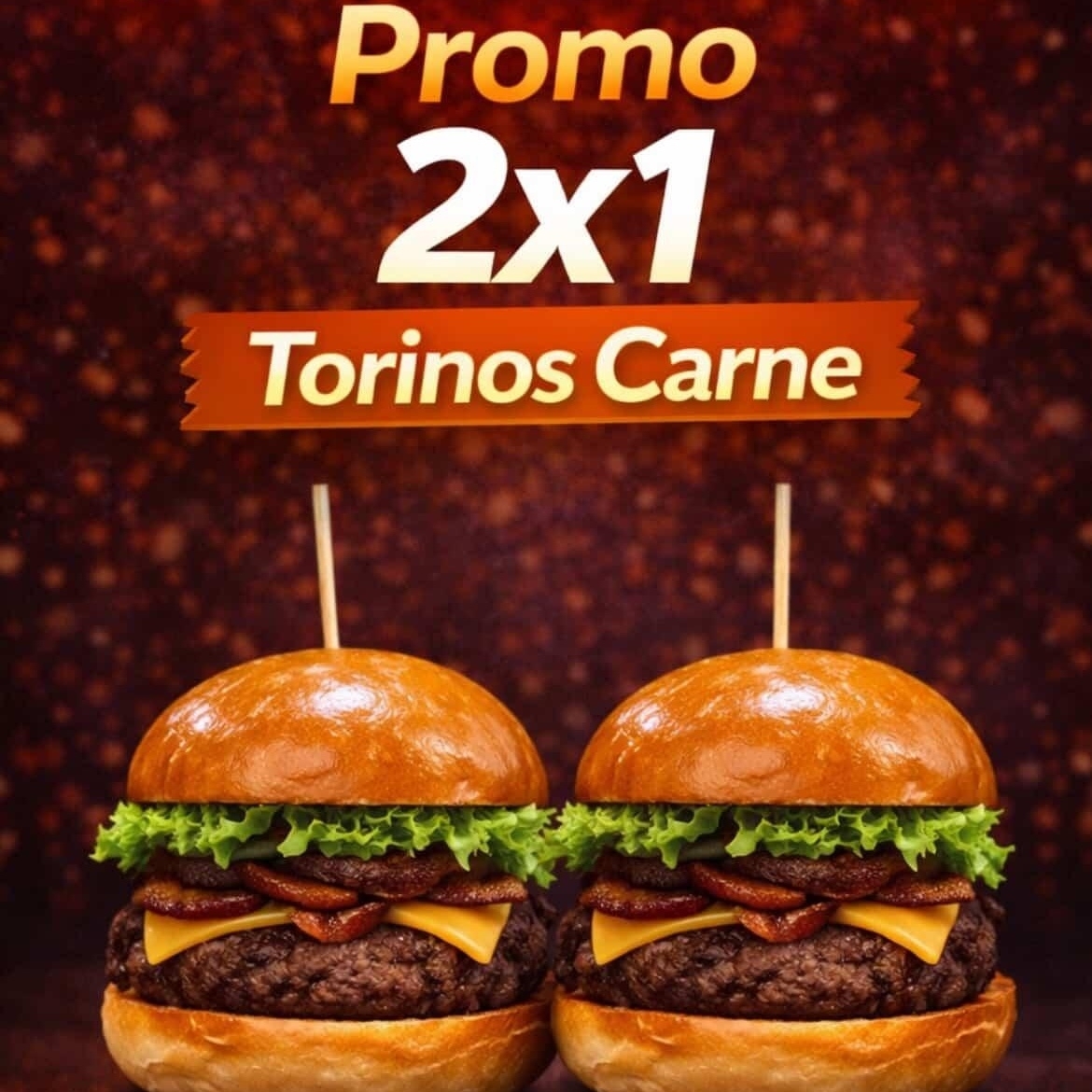 2x1 Torinos Carne 🍔