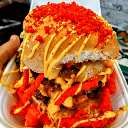 Fleming hot burger cheese🔥