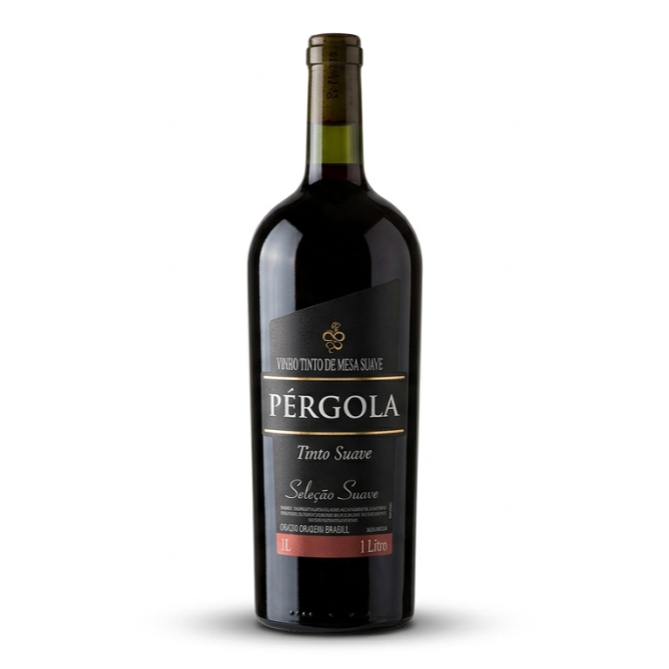 Vinho Pergola 1l suave
