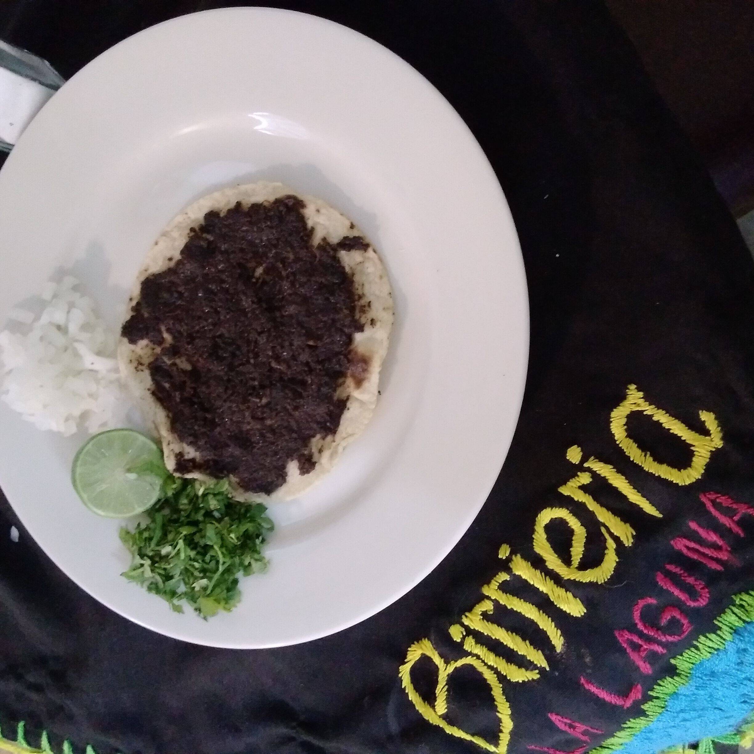 Tortilla Tostada con Asiento