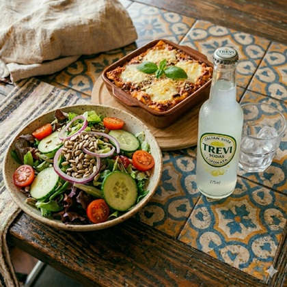 Combo Lasaña + Bebida + Ensalada