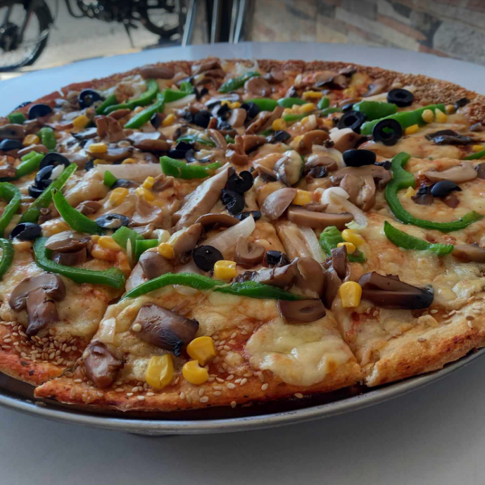 VEGETARIANA (pizza Grande 10 Rebanadas)