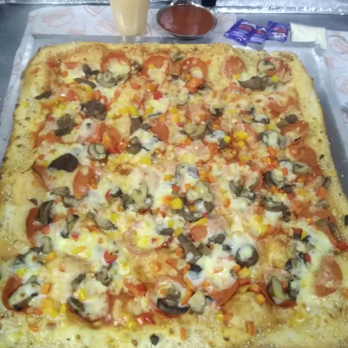 Pizza maxi Le gordie