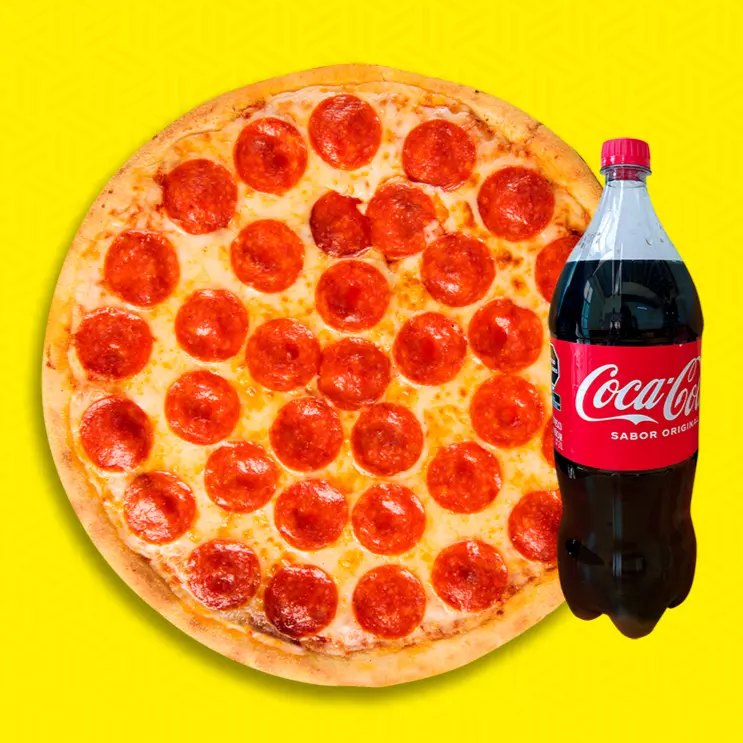 Combo Didi 1 Pizza Gde + Refresco familiar