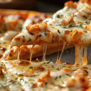 Pizza de Pollo a las Hierbas Finas