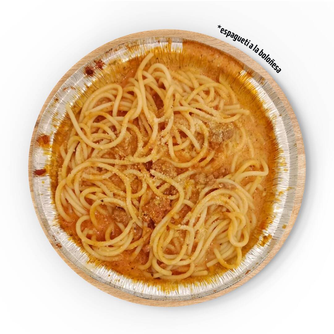 Espagueti a la Boloñesa