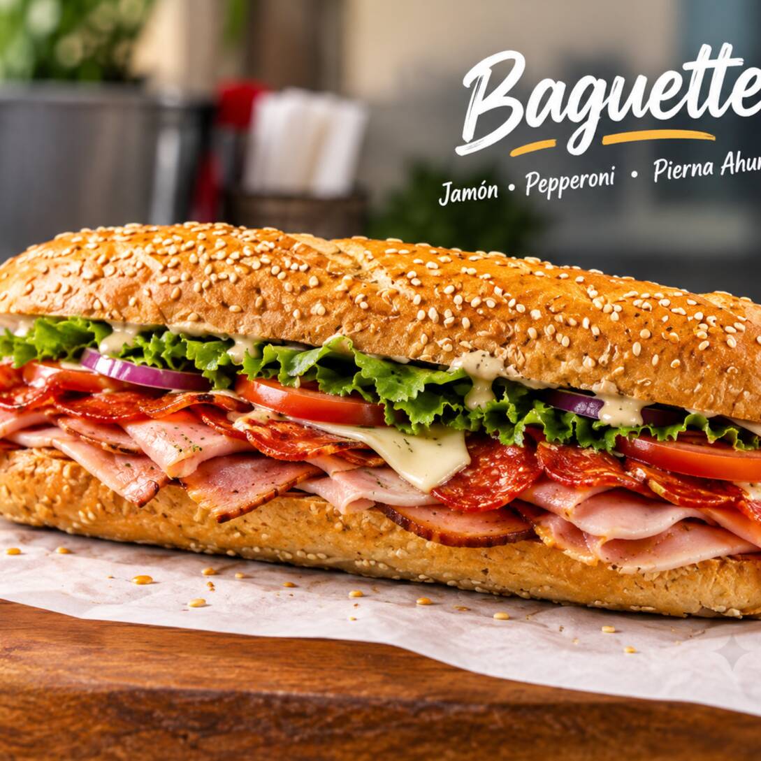 Baguette Carnes Frías