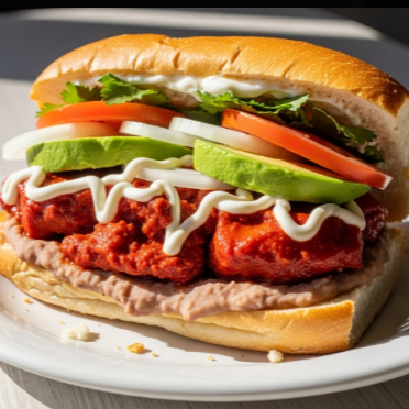 Torta Pierna Enchilada